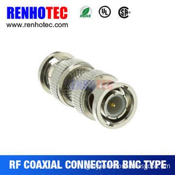 two male gender bnc connector